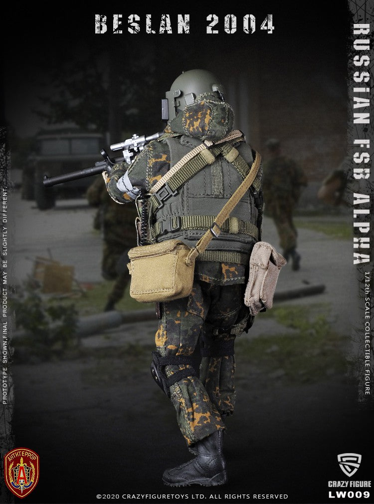 Load image into Gallery viewer, Crazy Figure - 1/12 Russian Alpha Special Forces: Russian Sniper