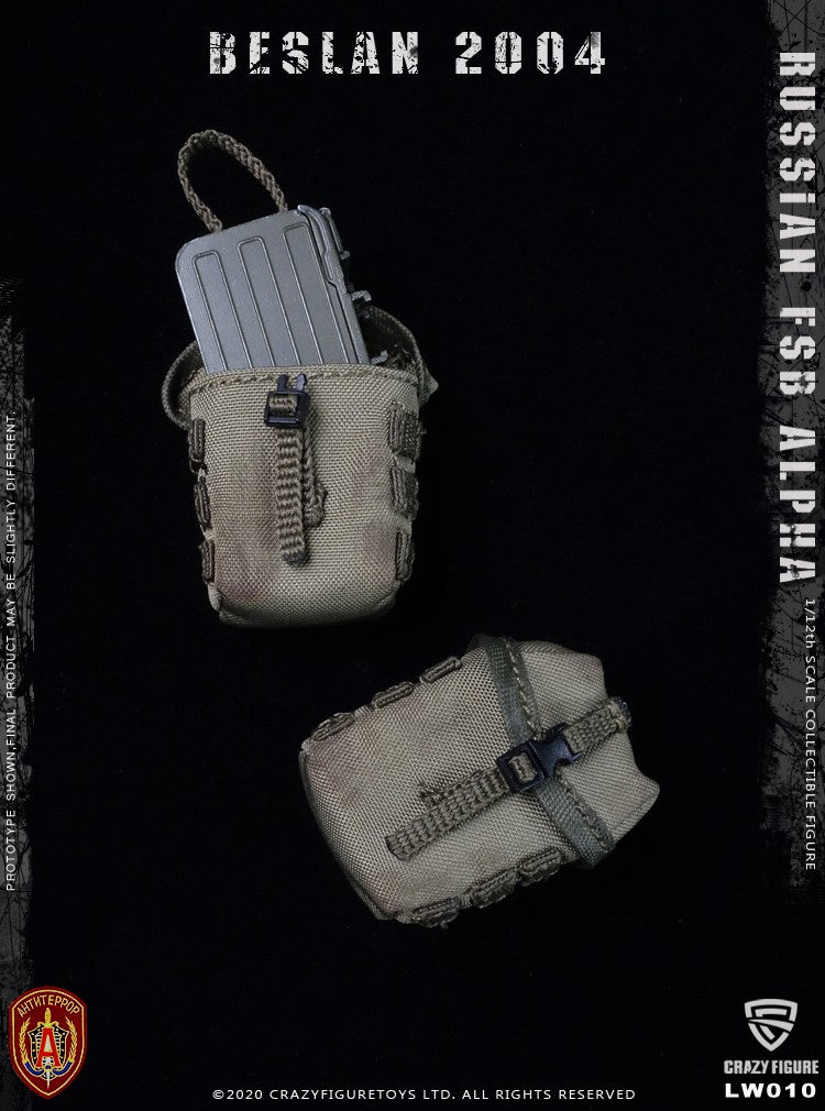 Load image into Gallery viewer, Crazy Figure - 1/12 Russian Alpha Special Forces: Russian Machine Gunner