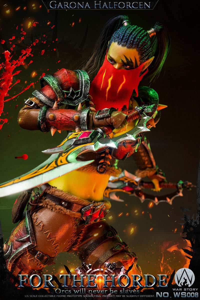 Load image into Gallery viewer, War Story - Orc Female Assassin for the Tribe