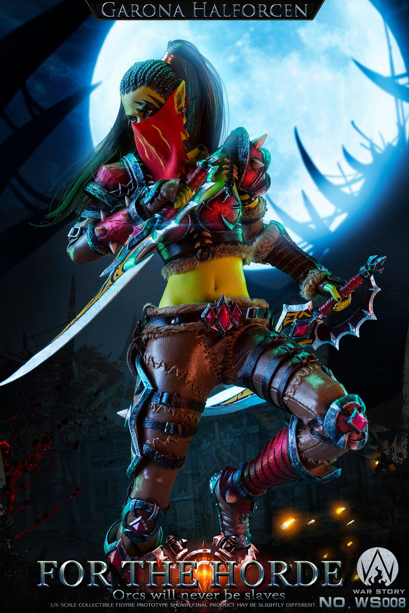 Load image into Gallery viewer, War Story - Orc Female Assassin for the Tribe