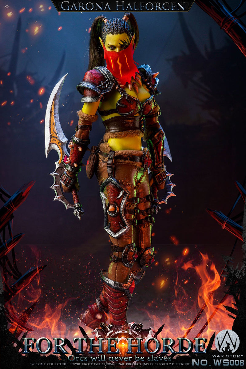 Load image into Gallery viewer, War Story - Orc Female Assassin for the Tribe