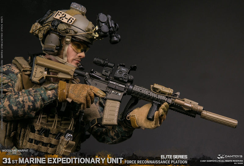 Load image into Gallery viewer, DAM Toys -31st Marine Expeditionary Unit Force Reconnaissance Platoon (Woodland Marpat Ver)