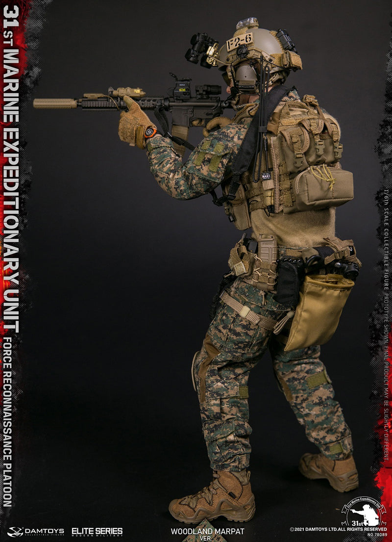 Load image into Gallery viewer, DAM Toys -31st Marine Expeditionary Unit Force Reconnaissance Platoon (Woodland Marpat Ver)