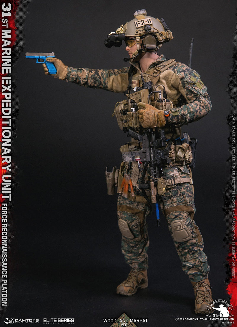 Load image into Gallery viewer, DAM Toys -31st Marine Expeditionary Unit Force Reconnaissance Platoon (Woodland Marpat Ver)
