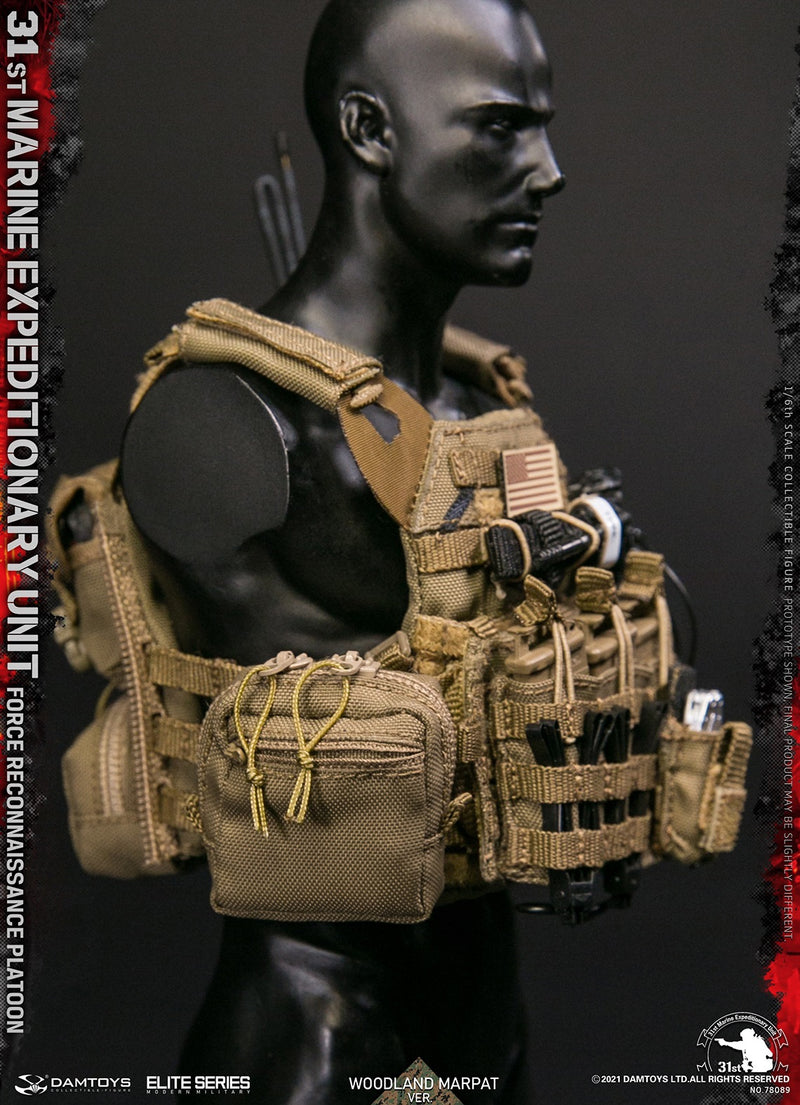 Load image into Gallery viewer, DAM Toys -31st Marine Expeditionary Unit Force Reconnaissance Platoon (Woodland Marpat Ver)