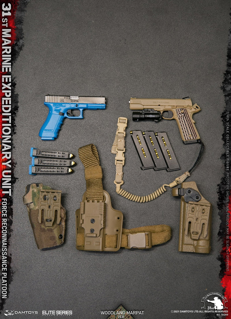 Load image into Gallery viewer, DAM Toys -31st Marine Expeditionary Unit Force Reconnaissance Platoon (Woodland Marpat Ver)