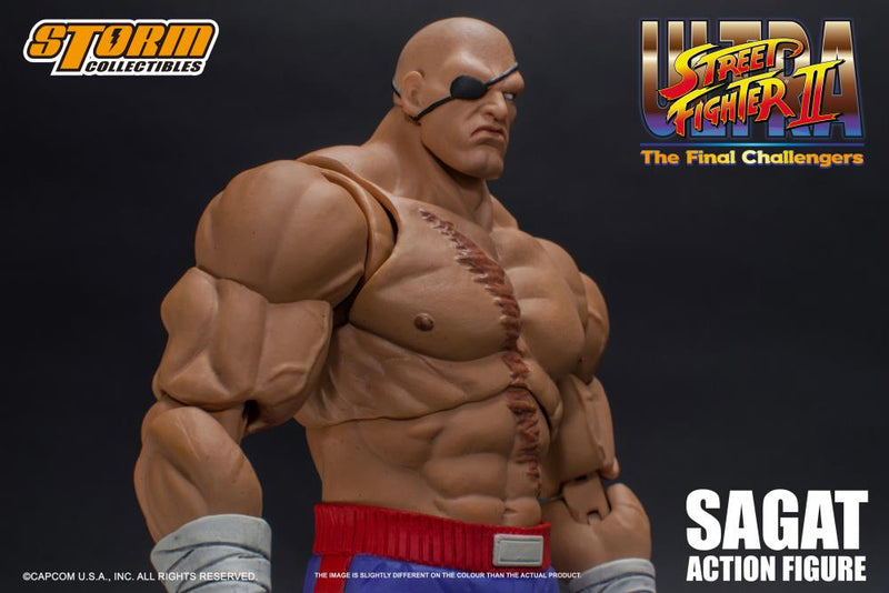 Load image into Gallery viewer, Storm Collectibles - Ultra Street Fighter II: The Final Challengers Sagat 1/12 Scale
