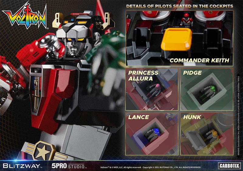 Load image into Gallery viewer, Blitzway - 5PRO Studio Carbotix Series: Voltron Defender of the Universe