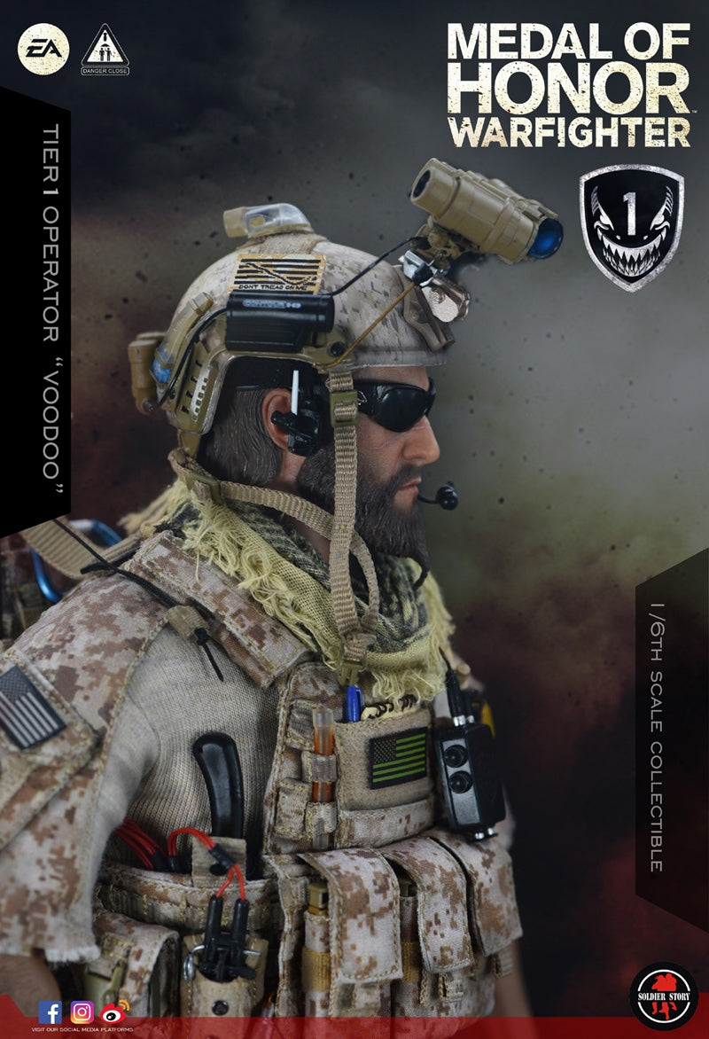 Load image into Gallery viewer, Soldier Story - Medal of Honor: Navy Seal Tier One Operator "Voodoo"