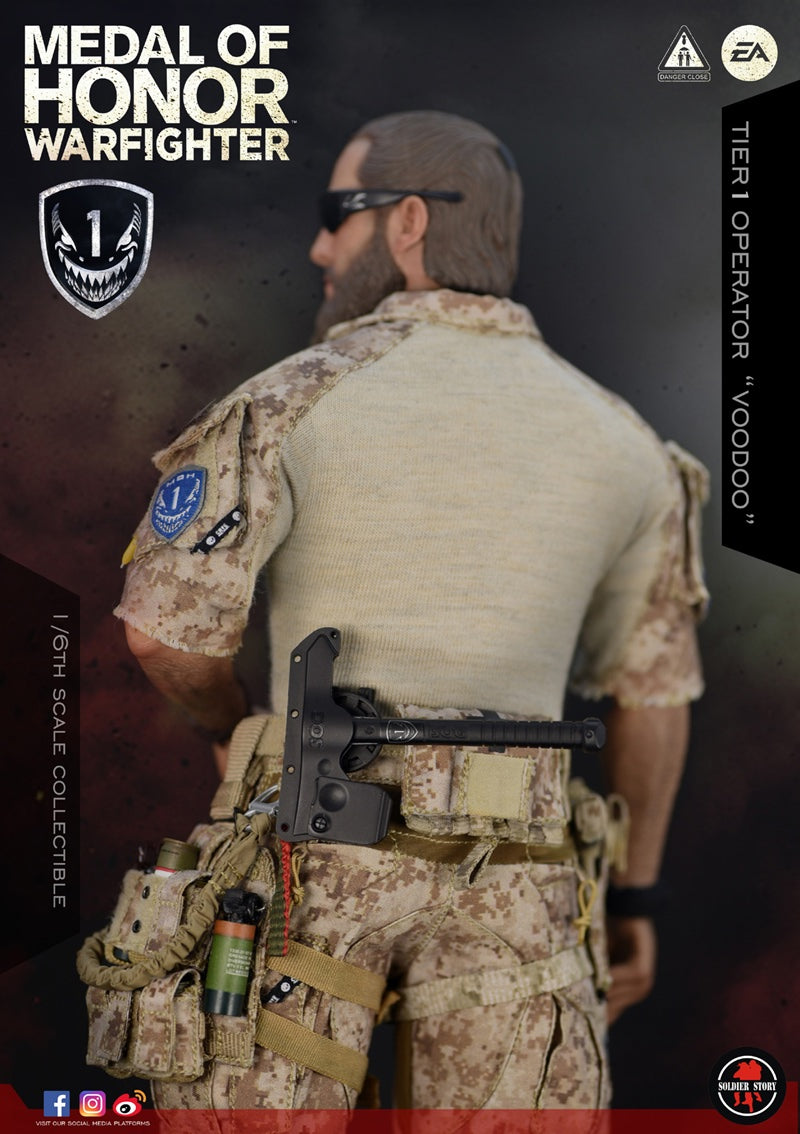 Load image into Gallery viewer, Soldier Story - Medal of Honor: Navy Seal Tier One Operator "Voodoo"