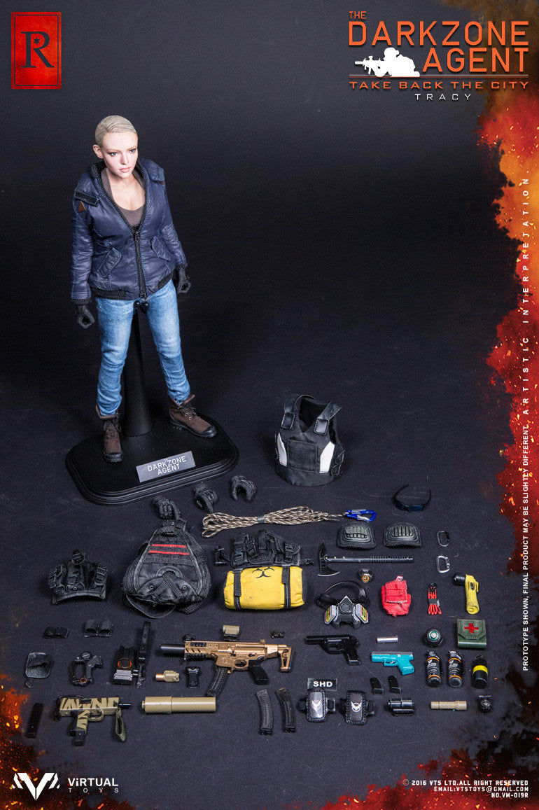 Load image into Gallery viewer, VTS Toys - The Darkzone Agent TRACY R Version