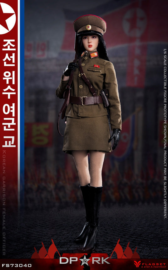 Flagset - DPRK North Korea Female Officer Kim