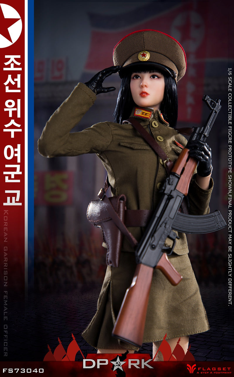 Load image into Gallery viewer, Flagset - DPRK North Korea Female Officer Kim