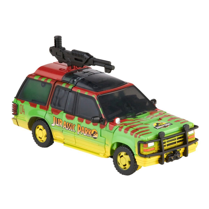 Load image into Gallery viewer, Transformers X Jurassic Park Mash-Up - Tyrannocon Rex and Autobot JP93 Set