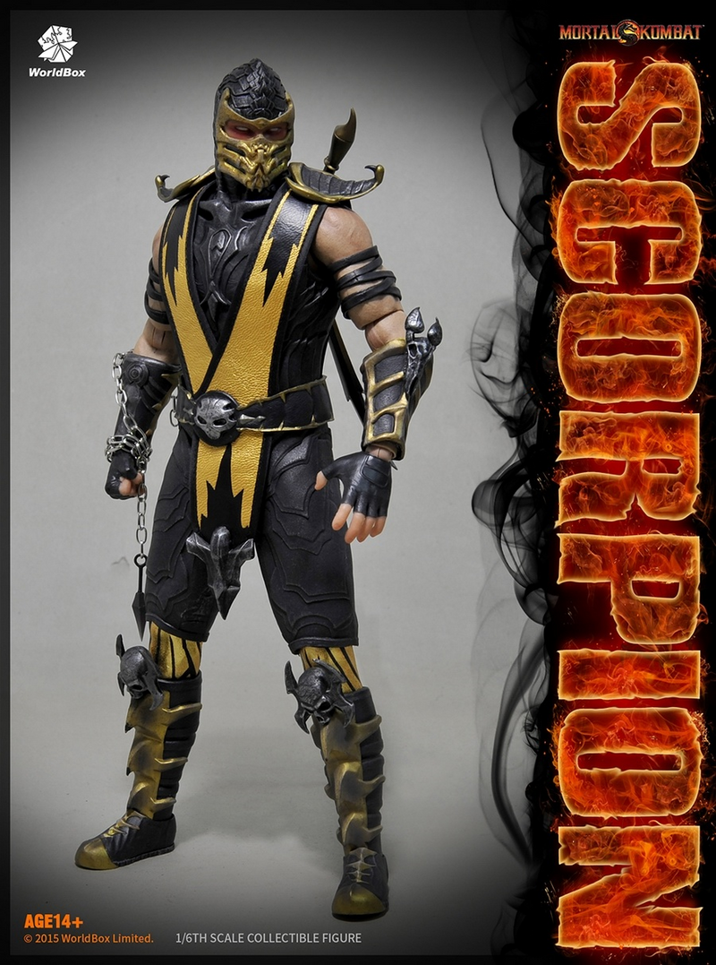 Load image into Gallery viewer, World Box - Mortal Kombat Scorpion