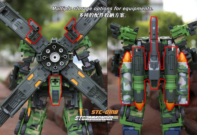 Load image into Gallery viewer, TFC - STC-01NB Supreme Tactical Commander (Nuclear Blast Version)