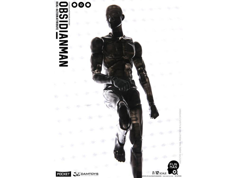 Load image into Gallery viewer, DAM Toys - 1/12 Obsidian Man
