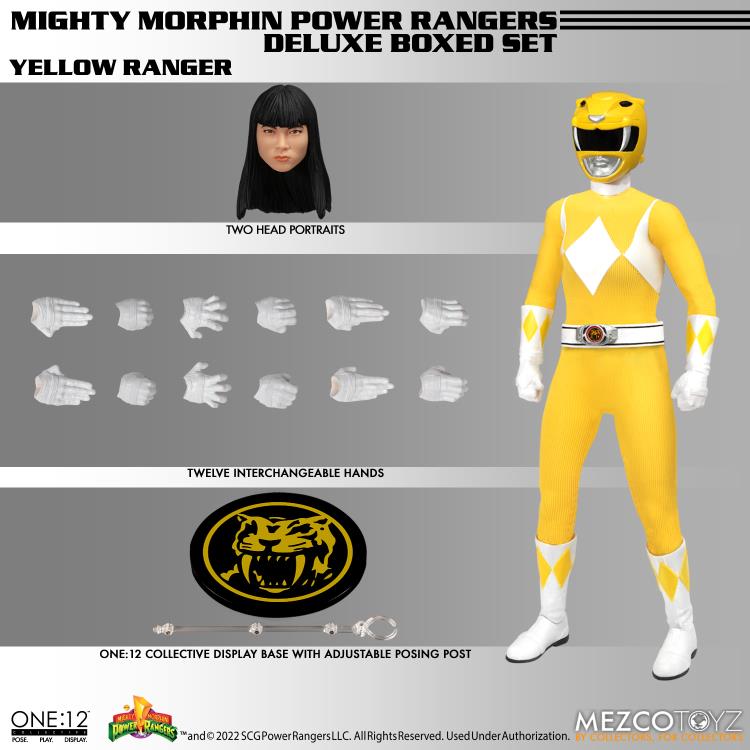 Load image into Gallery viewer, Mezco Toyz - One:12 Mighty Morphin' Power Rangers Deluxe Box Set