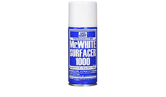 Mr Surfacer 1000 White (Aerosol)