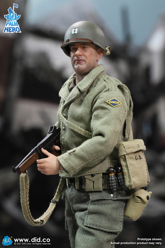 DID - 1/12 Palm Hero - WWII US 2nd Ranger Battalion Series 1 - Captain Miller