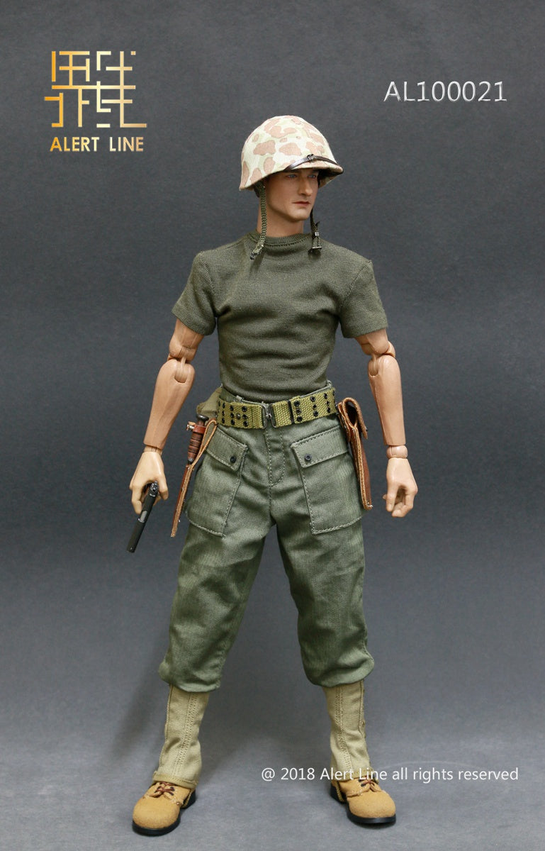 Load image into Gallery viewer, Alert Line - WWII US Marine Corps Browning Automatic Rifle BAR Gunner Set