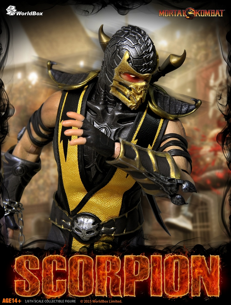 Load image into Gallery viewer, World Box - Mortal Kombat Scorpion