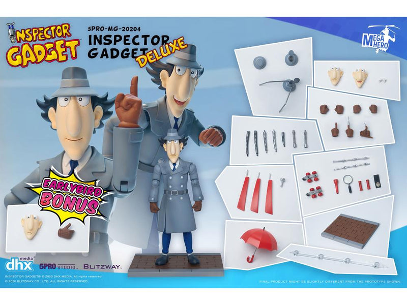 Load image into Gallery viewer, Blitzway - MEGAHERO Inspector Gadget: Inspector Gadget Deluxe Figure Set