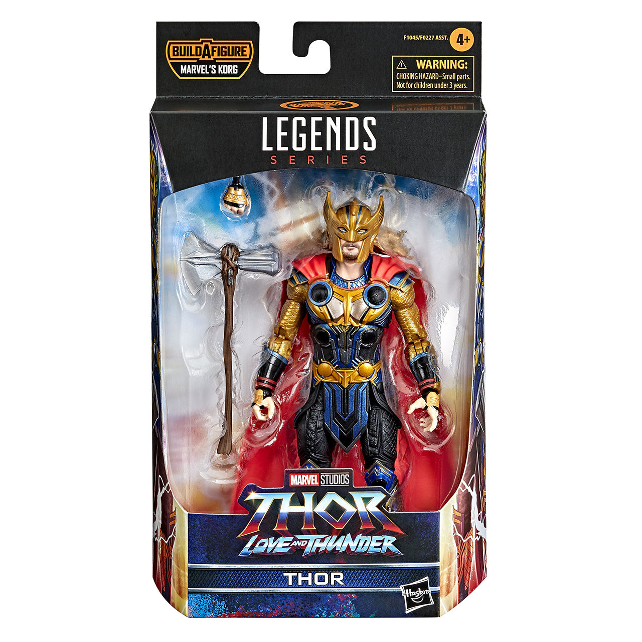 Marvel Legends Series Thor Love and Thunder Thor Korg BAF Ages Three and Up