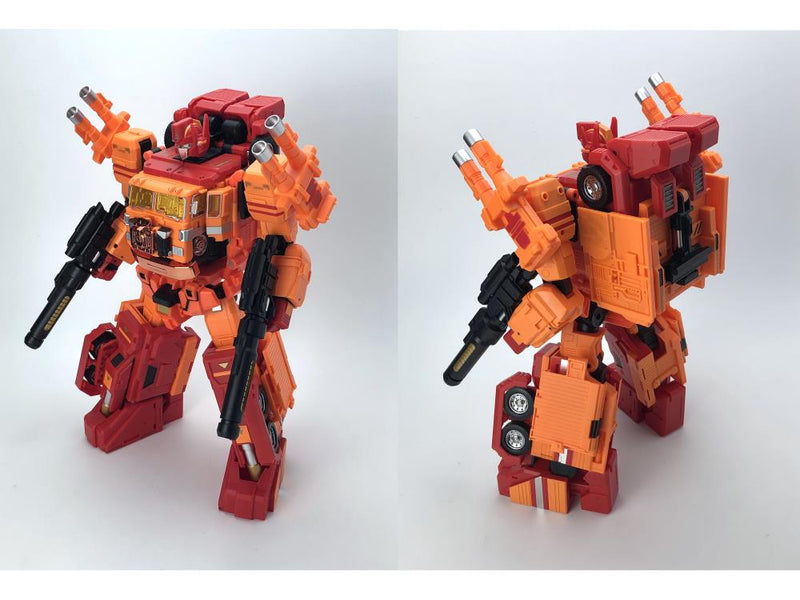 Load image into Gallery viewer, Fans Hobby - MasterBuilder - MB06D Power Baser + MB-11D God Armour (Orange Set)