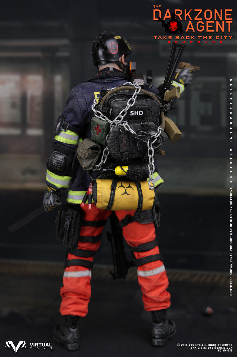 Load image into Gallery viewer, VTS Toys - The Darkzone Agent Renegade