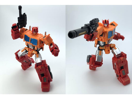 Fans Hobby - MasterBuilder - MB06D Power Baser + MB-11D God Armour (Orange Set)