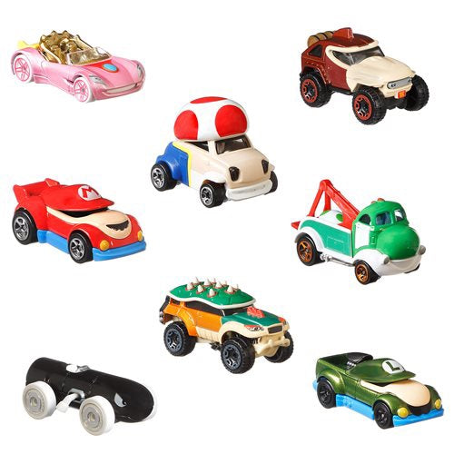 Load image into Gallery viewer, Hot Wheels Super Mario Brothers Character Cars Wave 2 - Set of 8
