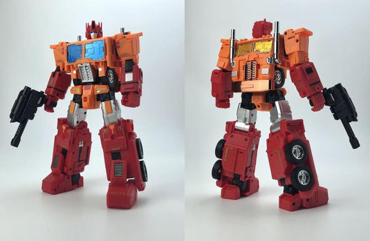 Fans Hobby - MasterBuilder - MB06D Power Baser + MB-11D God Armour (Orange Set)