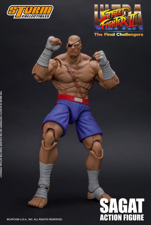 Load image into Gallery viewer, Storm Collectibles - Ultra Street Fighter II: The Final Challengers Sagat 1/12 Scale

