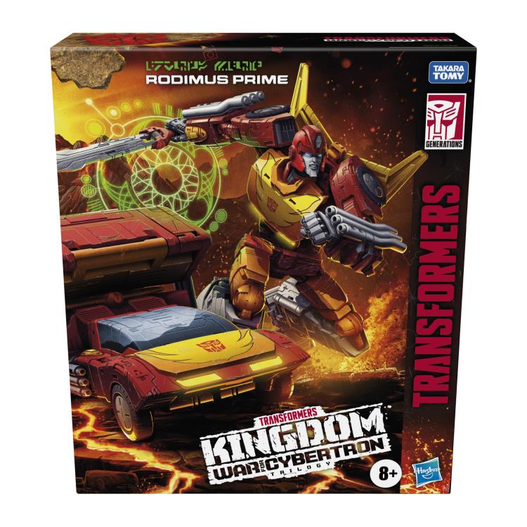 Load image into Gallery viewer, Transformers War for Cybertron: Kingdom - Commander Rodimus Prime