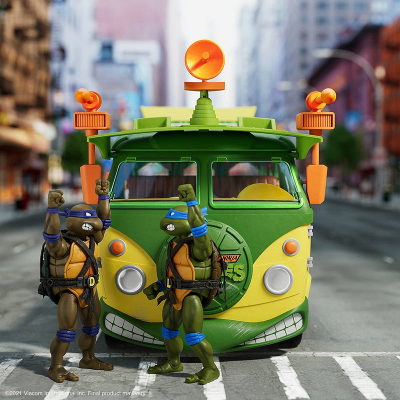 Load image into Gallery viewer, Super 7 - Teenage Mutant Ninja Turtles Ultimates: Party Wagon Vehicle