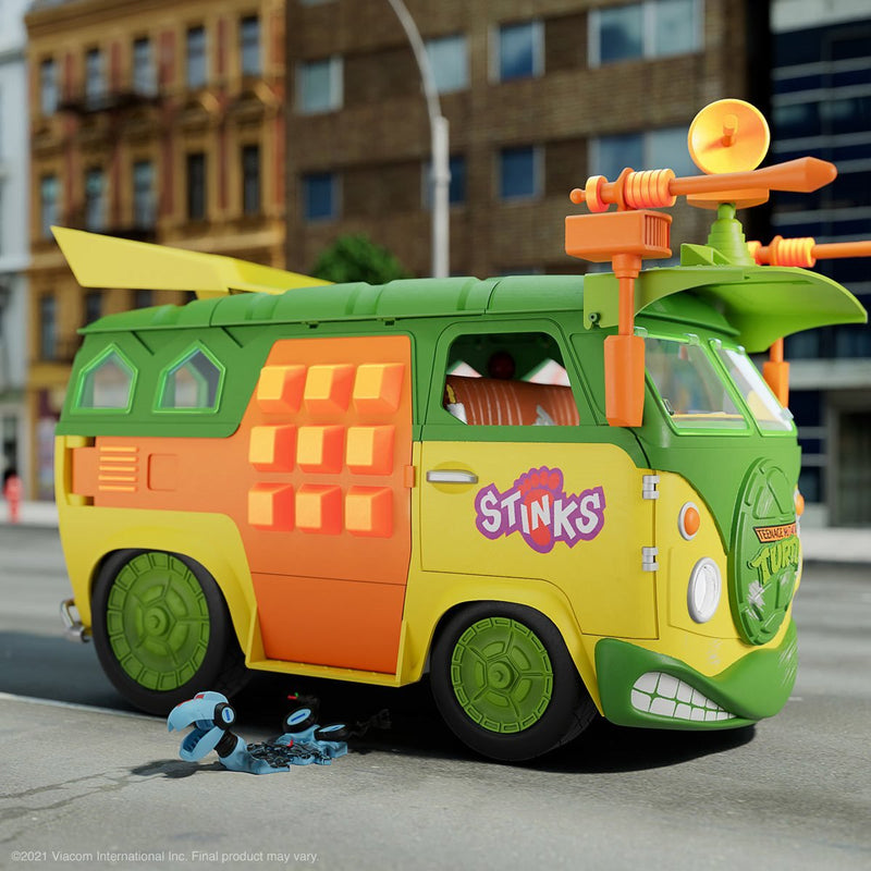 Load image into Gallery viewer, Super 7 - Teenage Mutant Ninja Turtles Ultimates: Party Wagon Vehicle