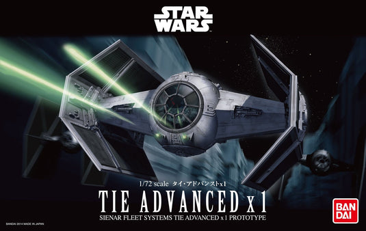 Bandai - Star Wars 1/72 Model - Tie Advanced X1