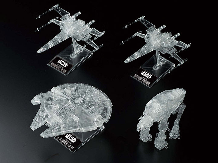 Load image into Gallery viewer, Bandai - Star Wars Model - Star Wars: The Last Jedi - Clear Vehicle Set
