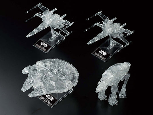 Bandai - Star Wars Model - Star Wars: The Last Jedi - Clear Vehicle Set