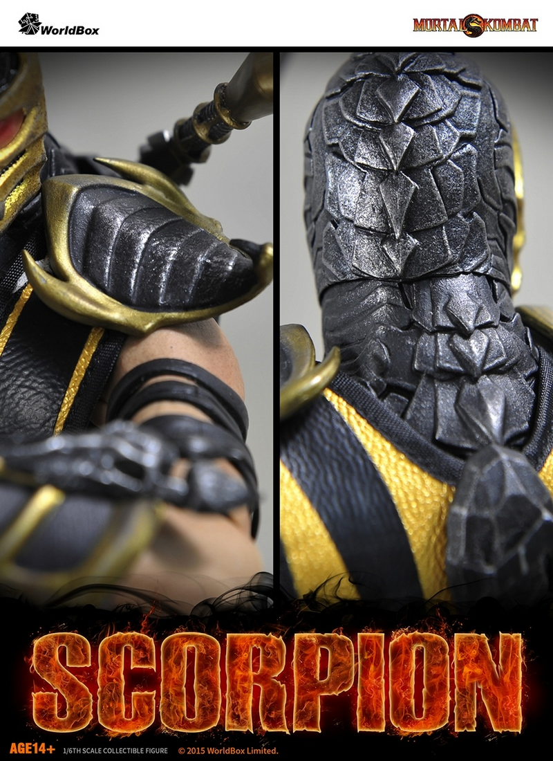 Load image into Gallery viewer, World Box - Mortal Kombat Scorpion