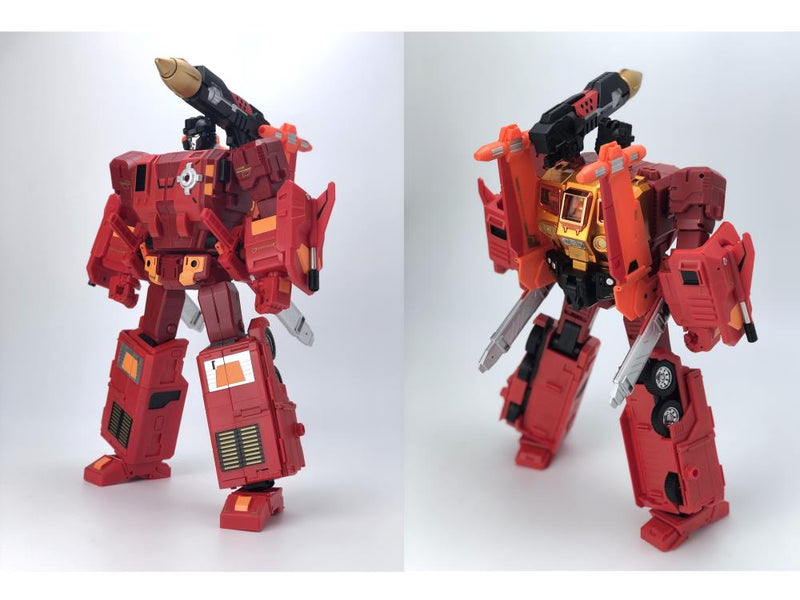 Load image into Gallery viewer, Fans Hobby - MasterBuilder - MB06D Power Baser + MB-11D God Armour (Orange Set)