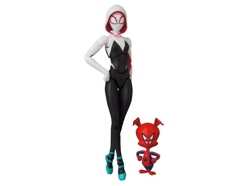 Load image into Gallery viewer, MAFEX Spider-Man Into the Spider-Verse: Spider-Gwen & Spider-Ham No. 134