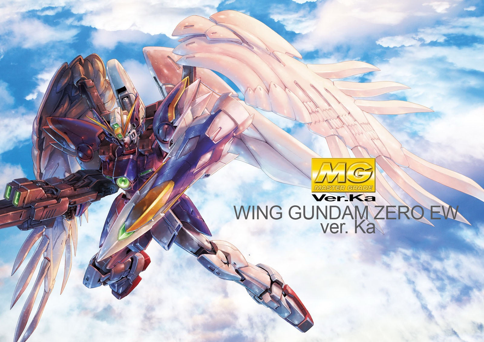 Master Grade 1/100 - Wing Gundam Zero EW Ver. Ka – Ages Three and Up