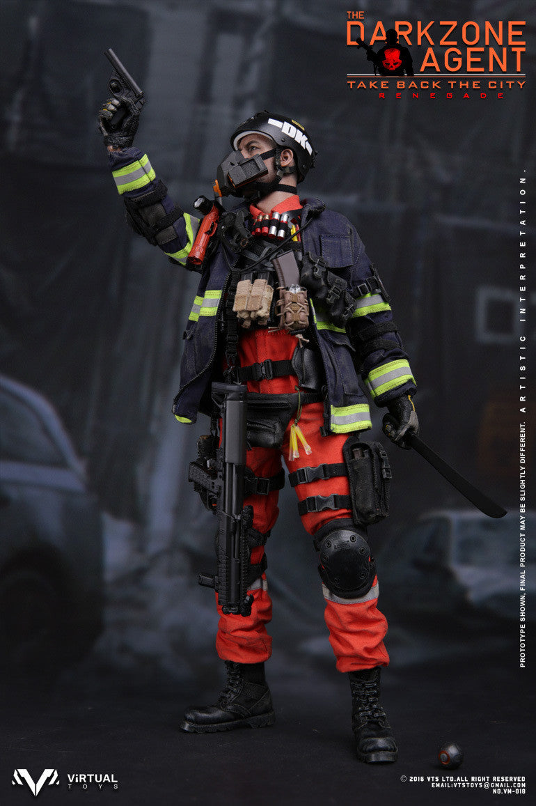 Load image into Gallery viewer, VTS Toys - The Darkzone Agent Renegade