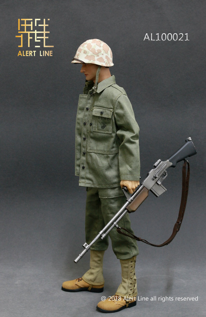 Load image into Gallery viewer, Alert Line - WWII US Marine Corps Browning Automatic Rifle BAR Gunner Set