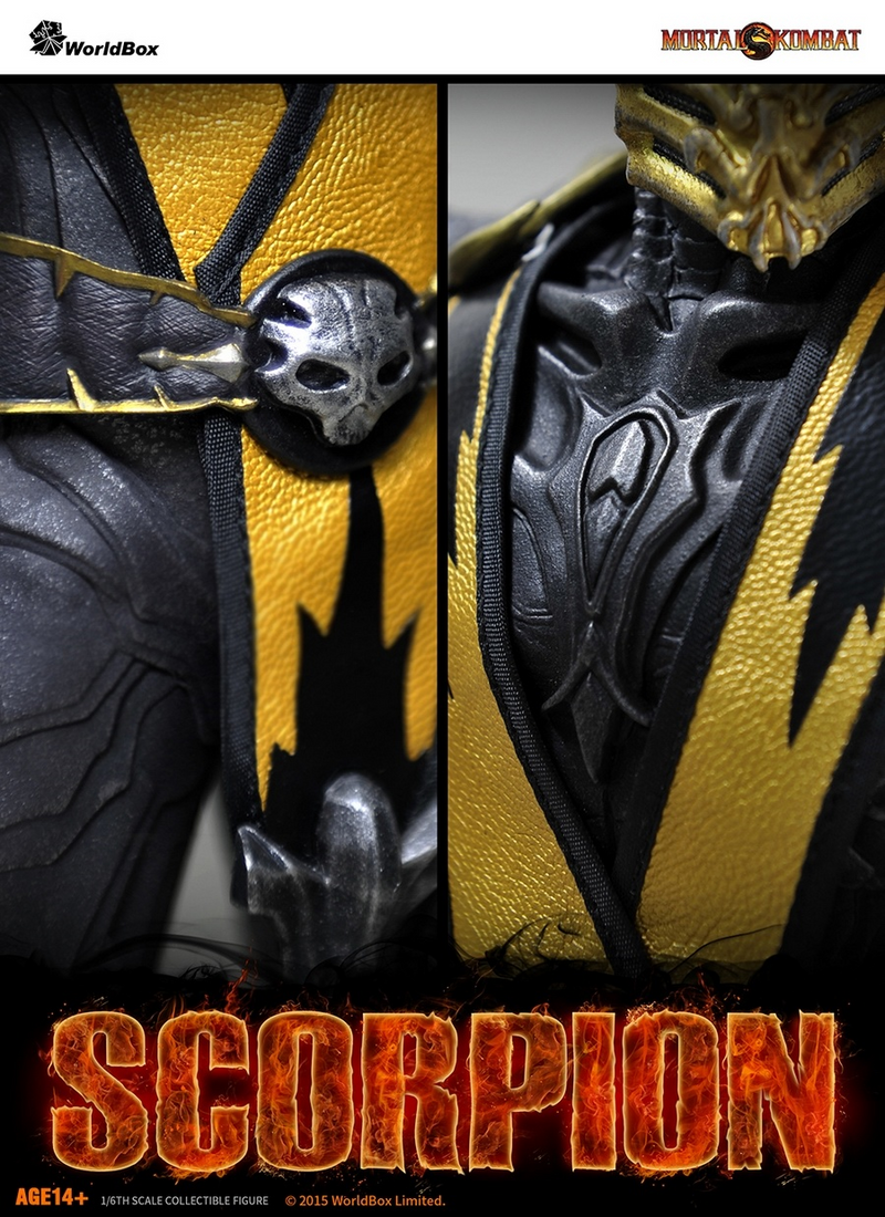 Load image into Gallery viewer, World Box - Mortal Kombat Scorpion