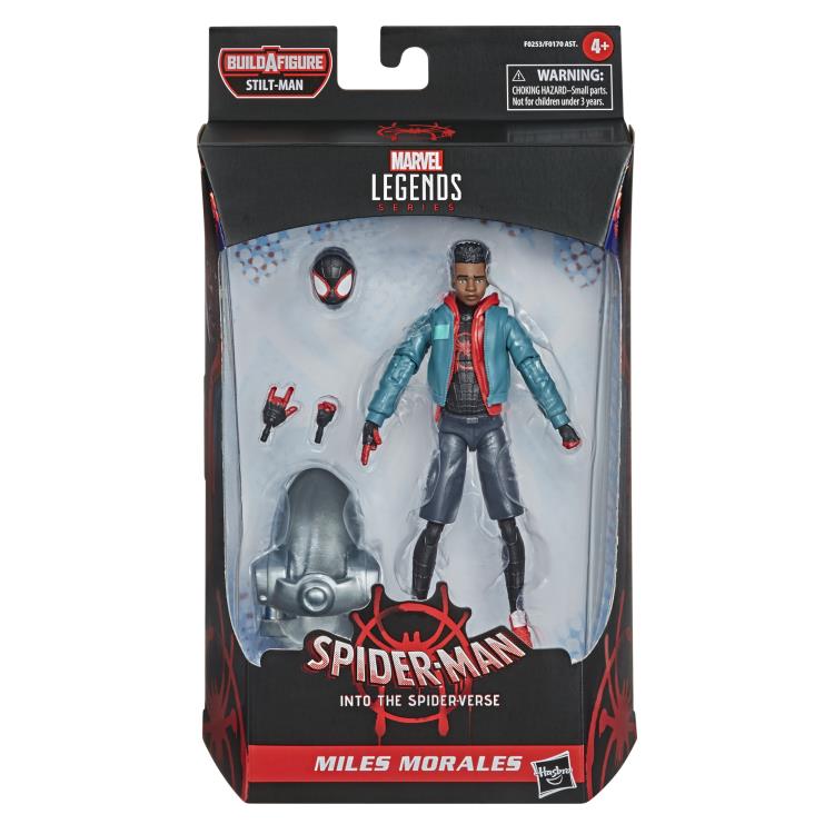 Load image into Gallery viewer, Marvel Legends - Spider-Man: Into the Spider-Verse Wave 1 set of 6 (Stiltman BAF)