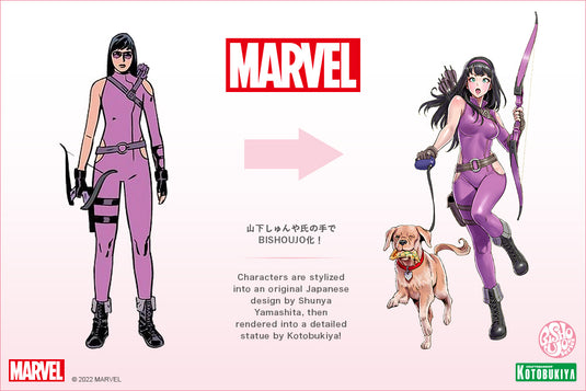 Kotobukiya - Marvel Bishoujo Statue: Hawkeye (Kate Bishop)