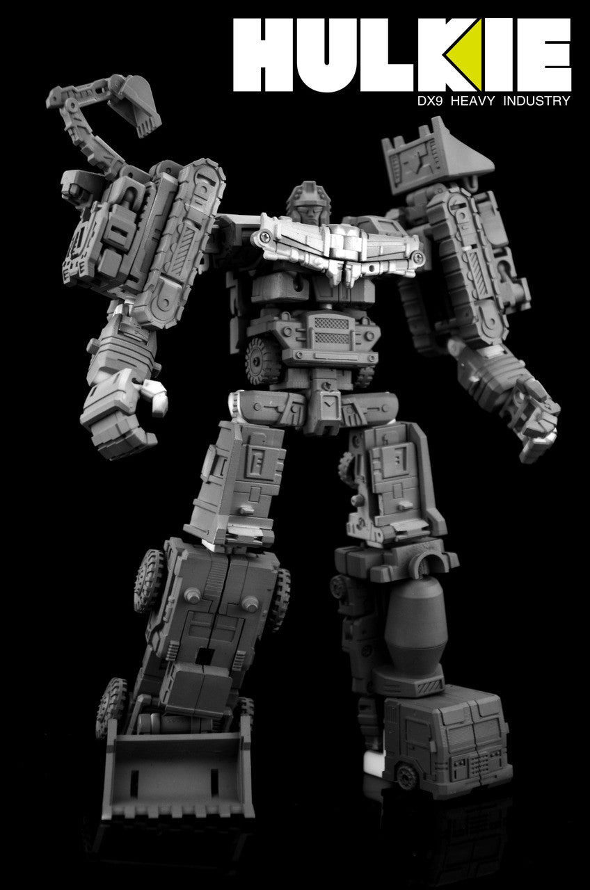 トランスフォーマー　ウォーインポケット　DX9 DX9 - War in Pocket - Hulkie set of 6 figures – Ages Three and Up